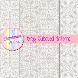 Free grey subdued patterns