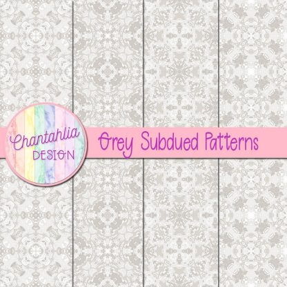 Free grey subdued patterns