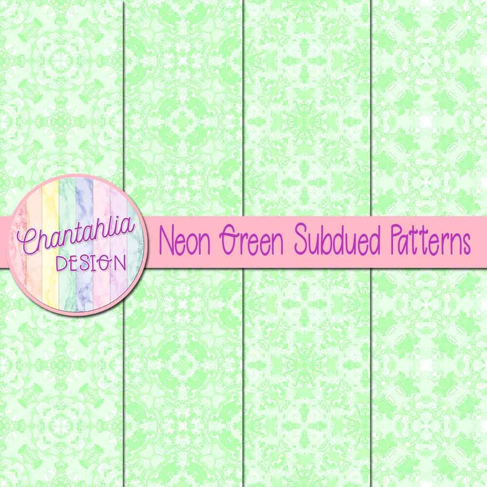 neon-green-subdued-patterns