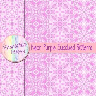 Free neon purple subdued patterns