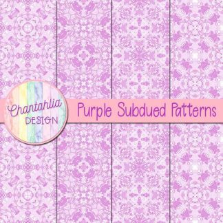 Free purple subdued patterns