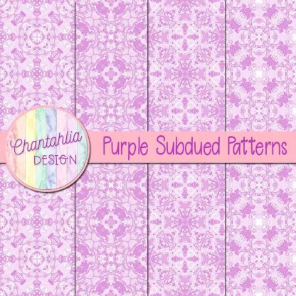 Free purple subdued patterns