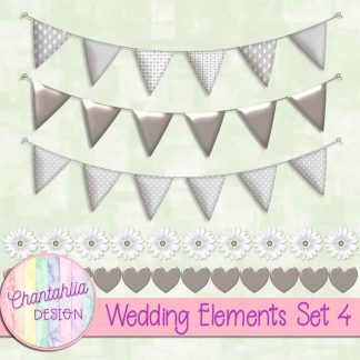 Free design elements in a Wedding theme
