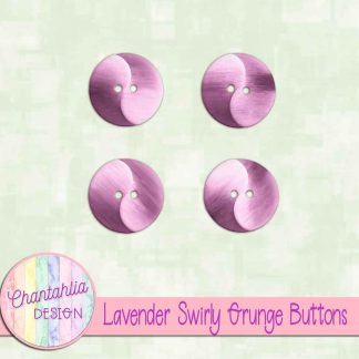 Free lavender swirly grunge buttons