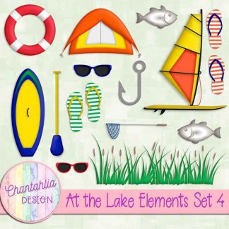 Free design elements in an At the Lake theme