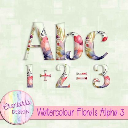 Free alpha in a Watercolour Florals theme.