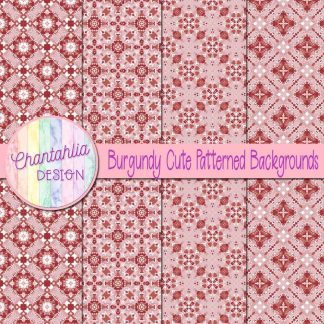 Free burgundy cute patterned backgrounds