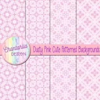 Free dusty pink cute patterned backgrounds