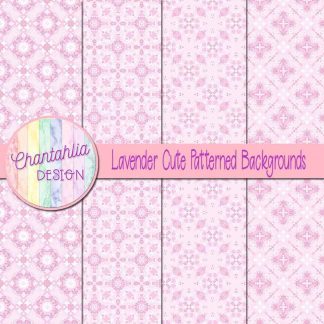 Free lavender cute patterned backgrounds