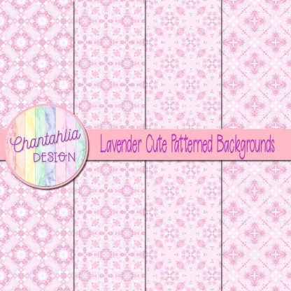 Free lavender cute patterned backgrounds