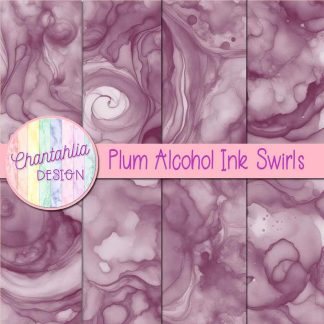 Free plum alcohol ink swirls digital papers