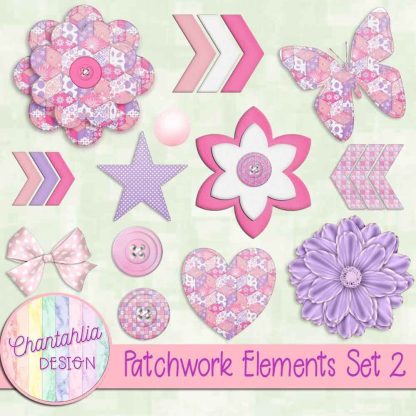 Free design elements in a Patchwork theme