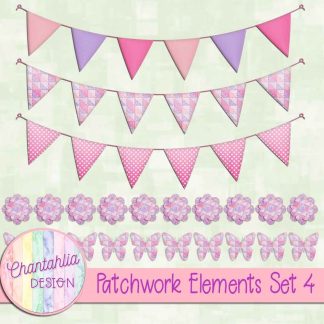 Free design elements in a Patchwork theme