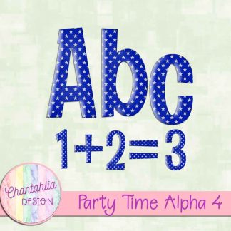 Free alpha in a Party Time theme