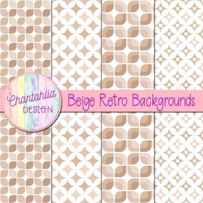 Free beige retro backgrounds