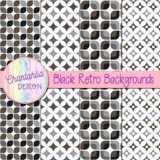 Free black retro backgrounds