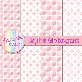 Free dusty pink retro backgrounds