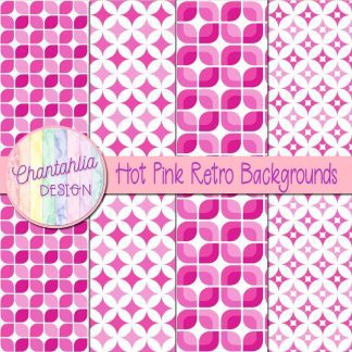Free hot pink retro backgrounds
