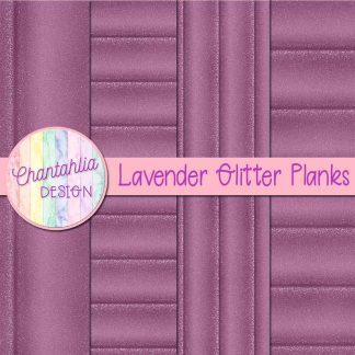 Free lavender glitter planks digital papers