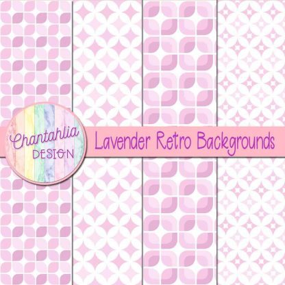 Free lavender retro backgrounds