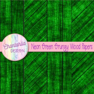 Free neon green grungy wood digital papers