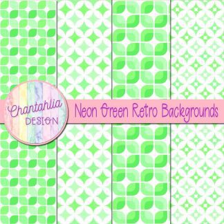 Free neon green retro backgrounds