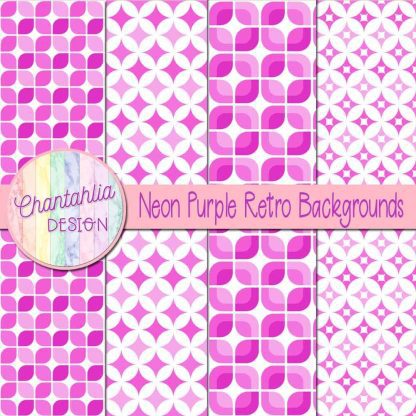 Free neon purple retro backgrounds