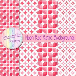 Free neon red retro backgrounds