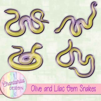 Free olive and lilac gem snakes