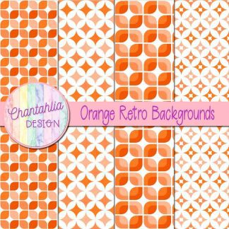 Free orange retro backgrounds