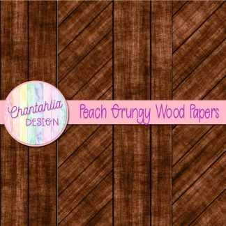 Free peach grungy wood digital papers