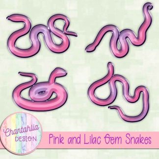 Free pink and lilac gem snakes