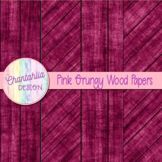 Free pink grungy wood digital papers
