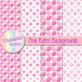 Free pink retro backgrounds