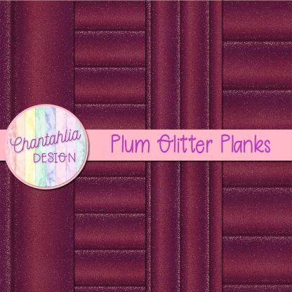 Free plum glitter planks digital papers