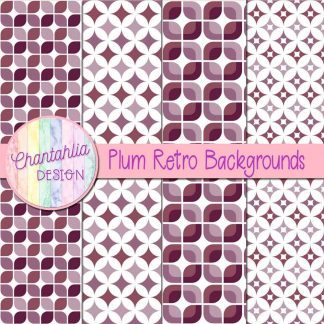 Free plum retro backgrounds