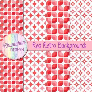 Free red retro backgrounds