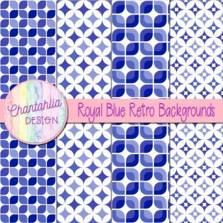 Free royal blue retro backgrounds