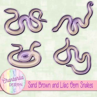 Free sand brown and lilac gem snakes