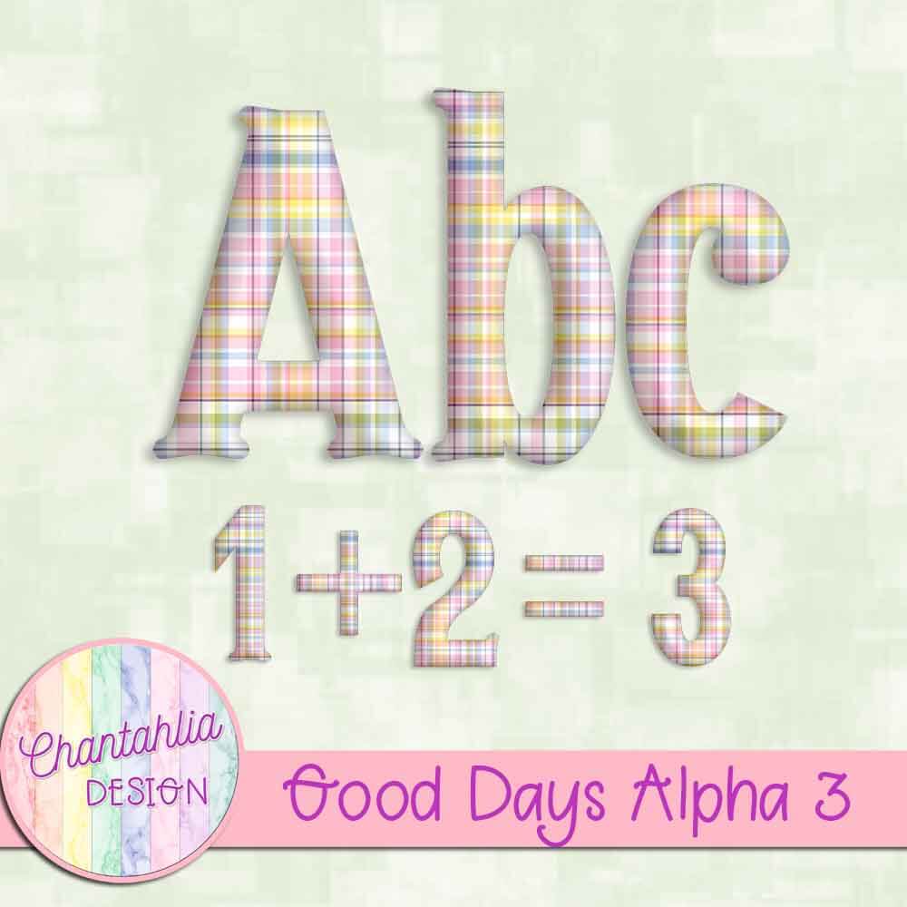 Free alpha in a Good Days theme