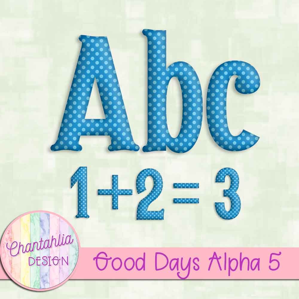 Free alpha in a Good Days theme