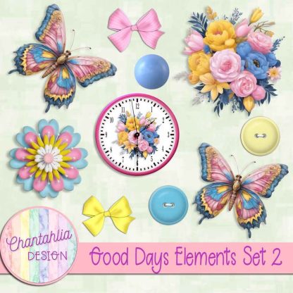 Free design elements in a Good Days theme