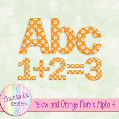 Free alpha in a Yellow and Orange Florals theme