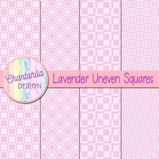 Free lavender uneven squares digital papers