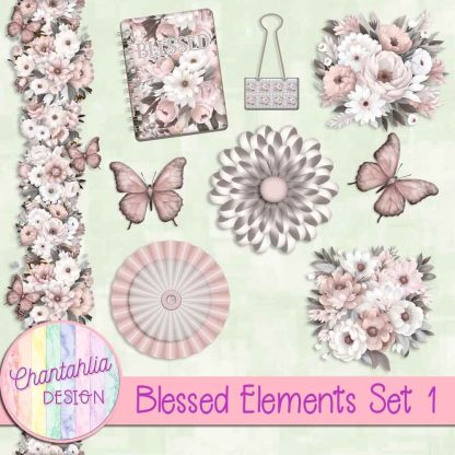 Free design elements in a Blessed theme