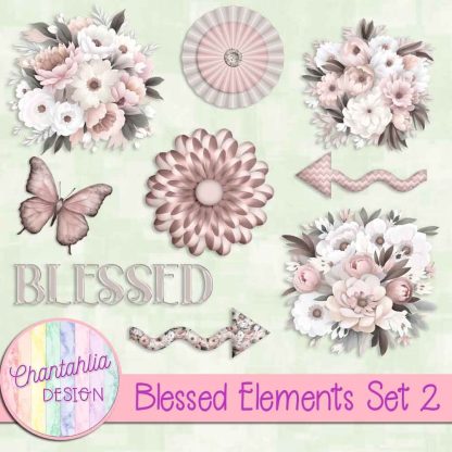 Free design elements in a Blessed theme