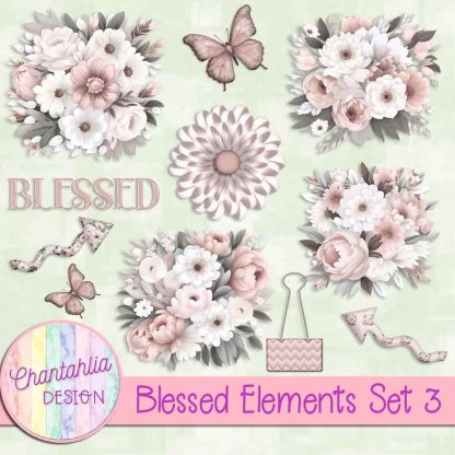 Free design elements in a Blessed theme