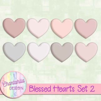 Free hearts in a Blessed theme