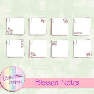 Free notes in a Blessed theme