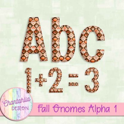 Free alpha in a Fall Gnomes theme.